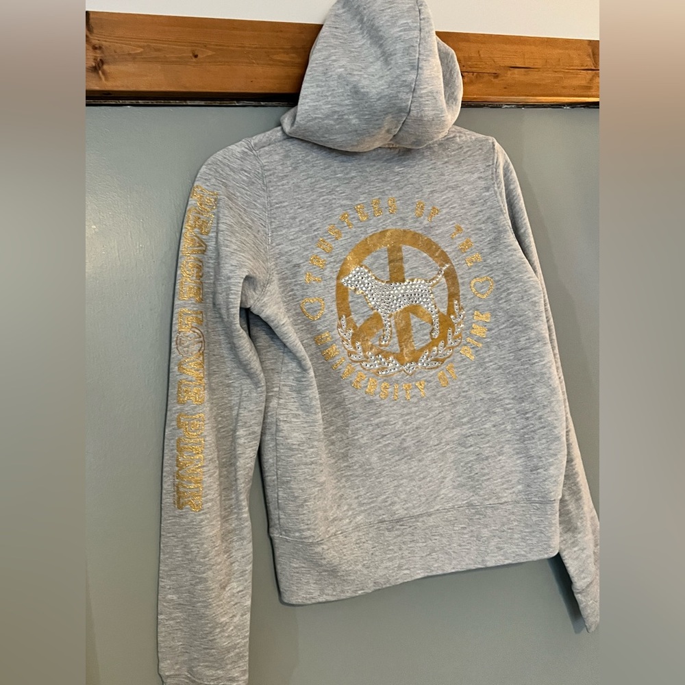 BLING PINK Victoria Secret Jacket Size M